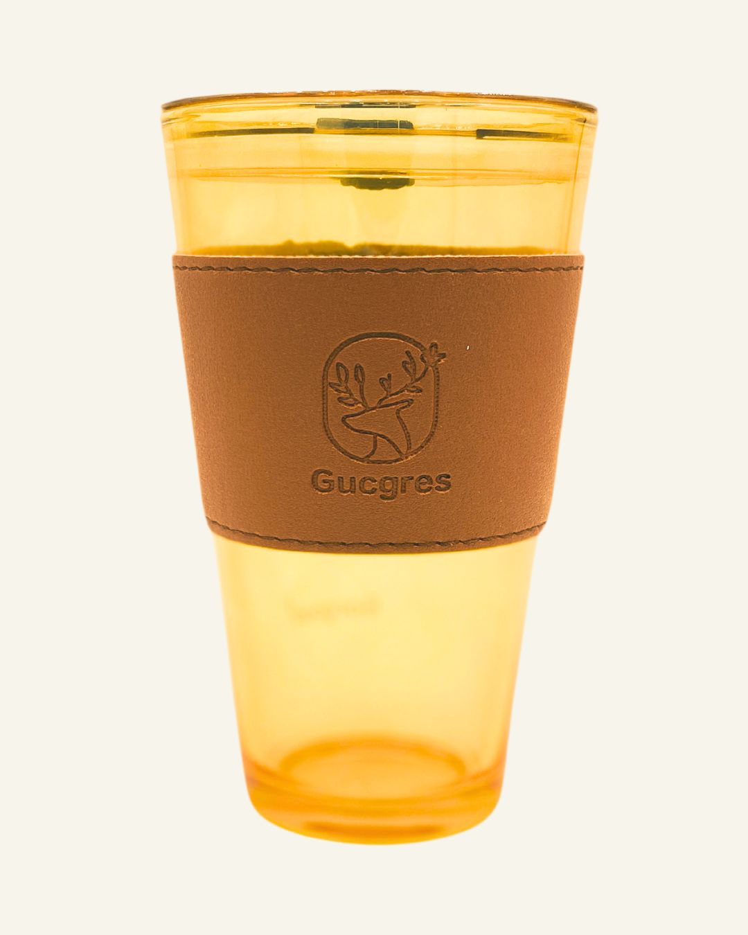 20 OZ GLASS TUMBLER WITH STRAW