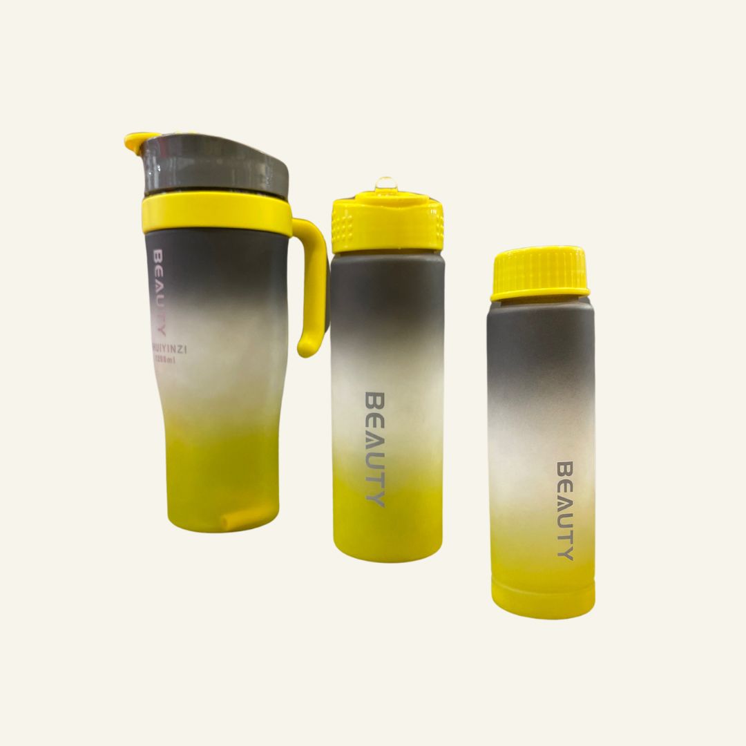 3 BOTTLES SET : TUMBLER, BOTTLE, MINI BOTTLE