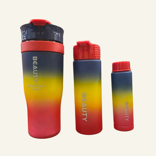 3 BOTTLES SET : TUMBLER, BOTTLE, MINI BOTTLE