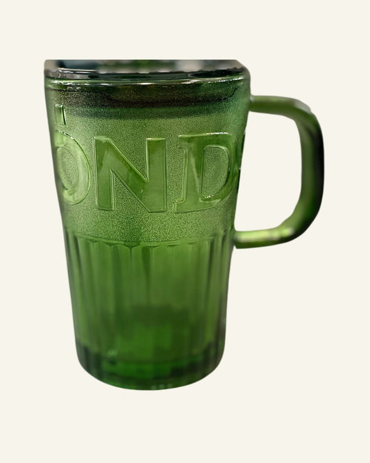 20 OZ GLASS TUMBLER WITH STRAW